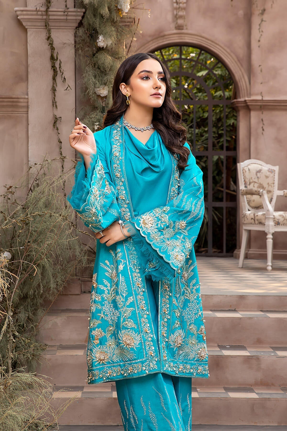 Mina Kashif | Luxury Pret | MK21-22 - Official Mina Kashif stockist in UK - Sakeena London