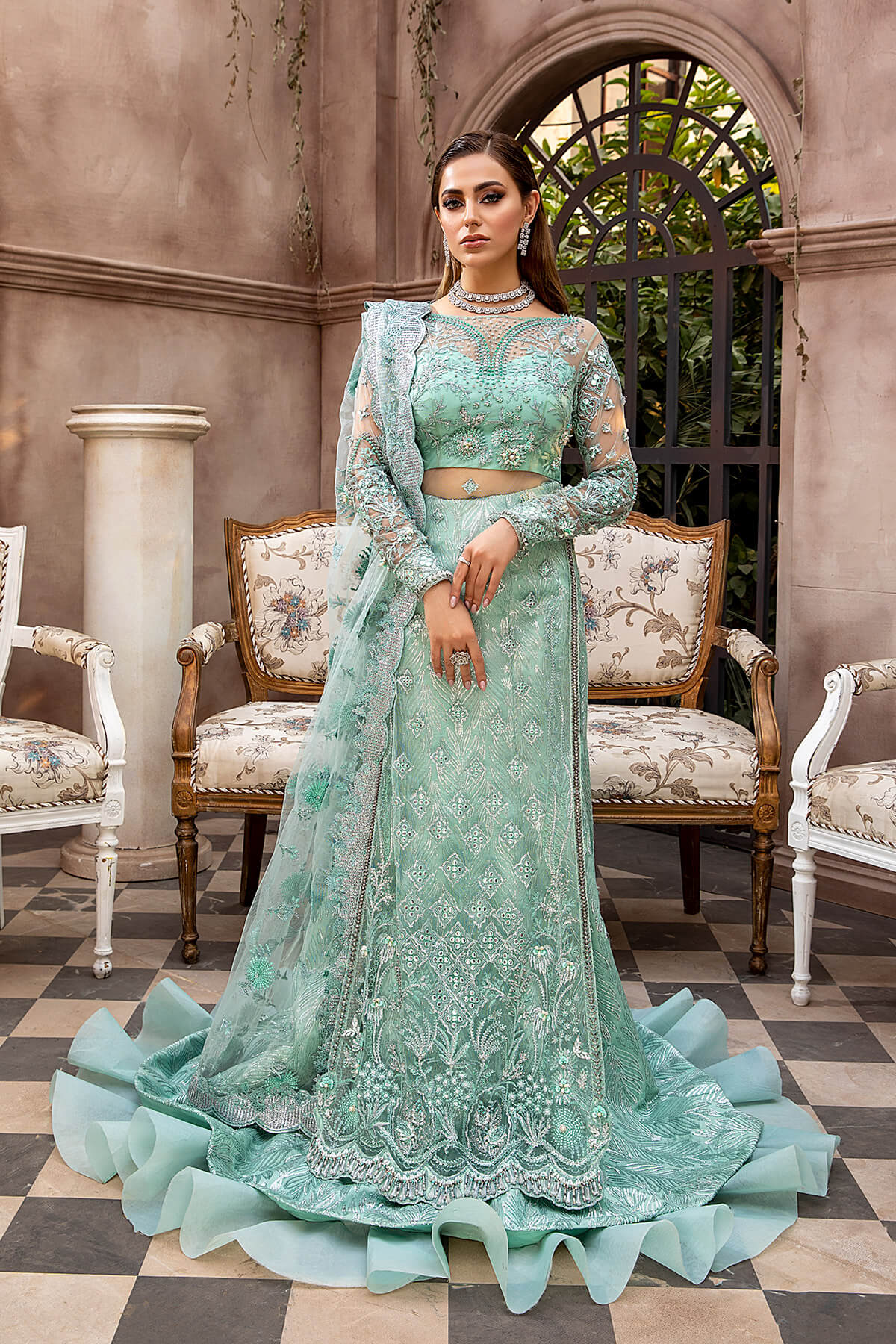 Mina Kashif | Luxury Pret | MK21-06 - Official Mina Kashif stockist in UK - Sakeena London