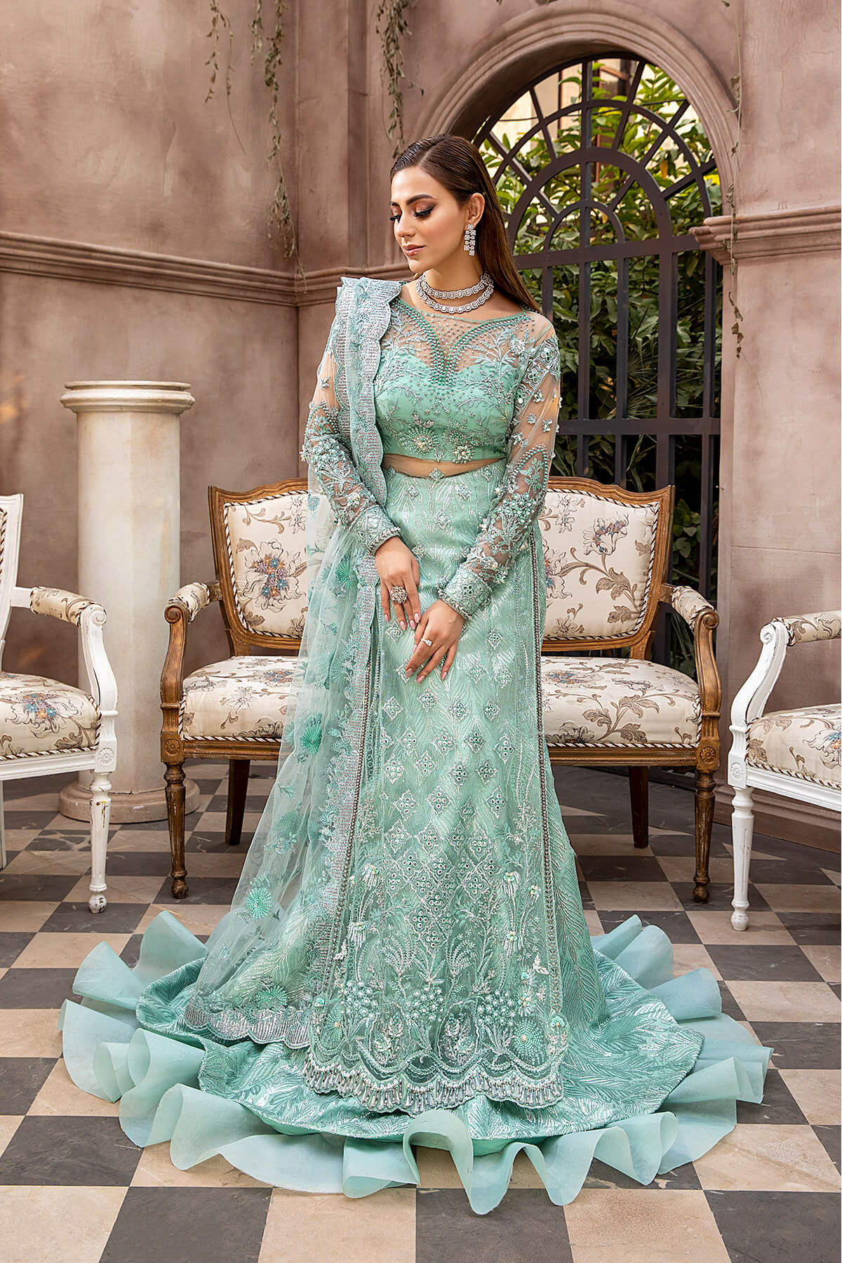 Mina Kashif | Luxury Pret | MK21-06 - Official Mina Kashif stockist in UK - Sakeena London