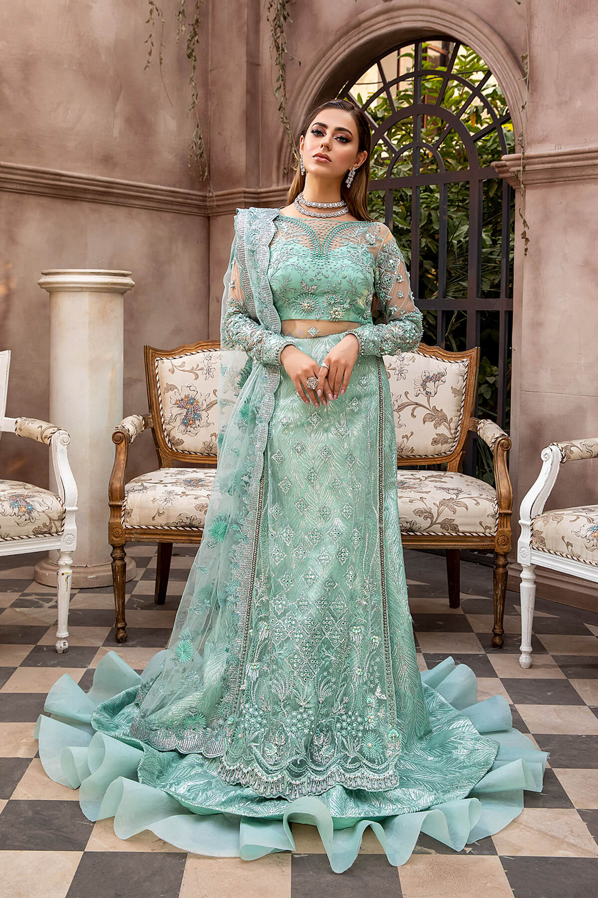Mina Kashif | Luxury Pret | MK21-06 - Official Mina Kashif stockist in UK - Sakeena London