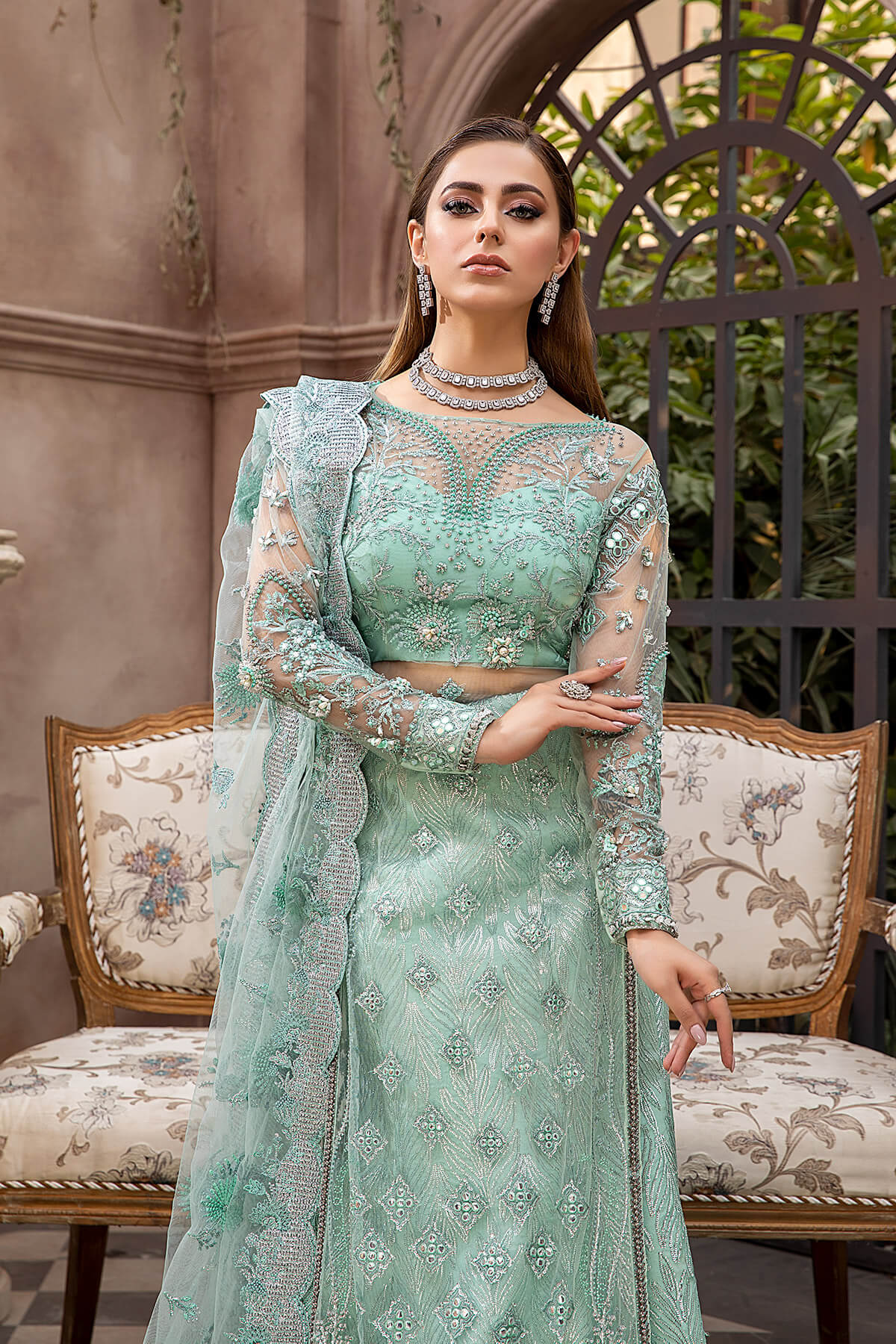 Mina Kashif | Luxury Pret | MK21-06 - Official Mina Kashif stockist in UK - Sakeena London