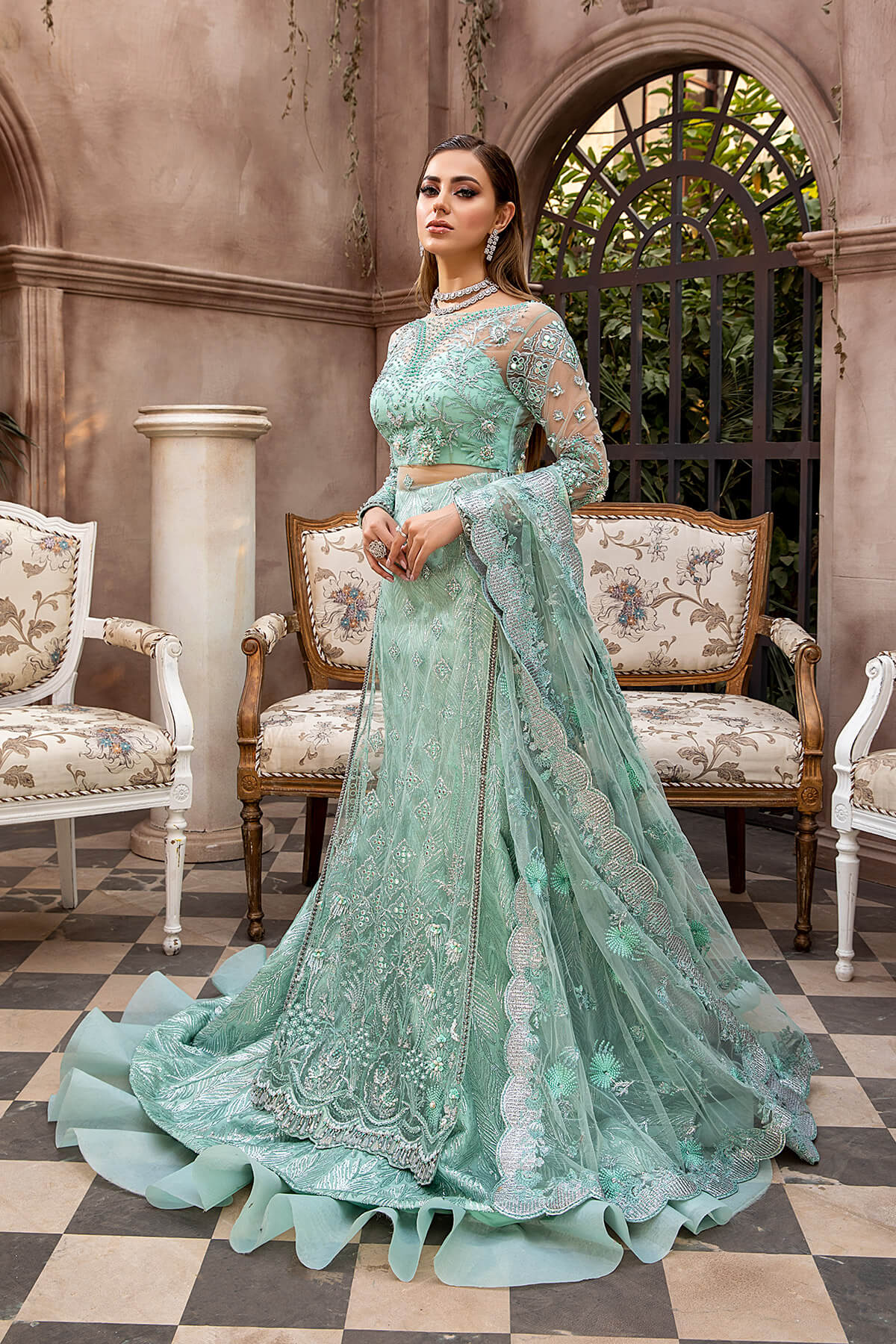 Mina Kashif | Luxury Pret | MK21-06 - Official Mina Kashif stockist in UK - Sakeena London
