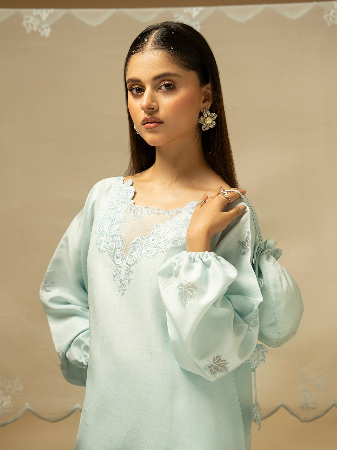 Fozia Khalid | Eid Edit 24 | Celestial Serenity - Official Fozia Khalid stockist in UK - Sakeena London