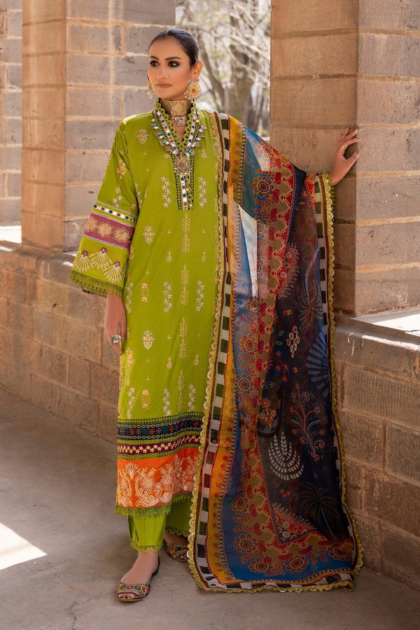 Ittehad | Hussan e Jahan Lawn | SUBLIMATION DUPATTA - Official Ittehad stockist in UK - Sakeena London