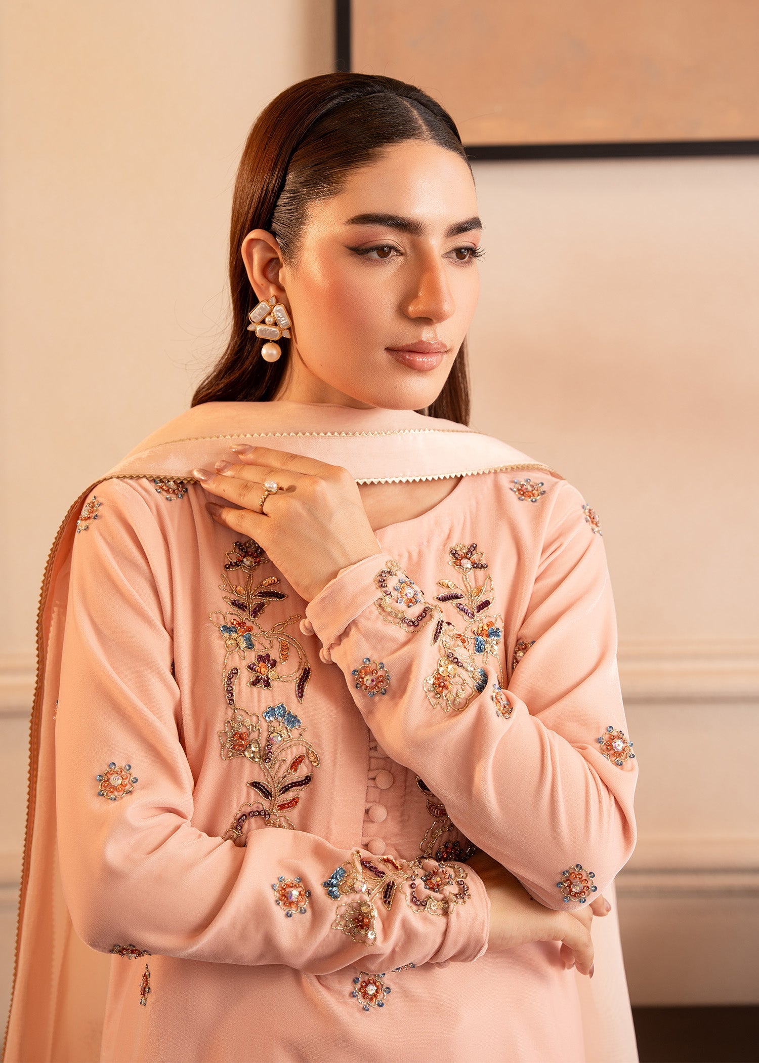 Fozia Khalid | The Velvet Rise 25 | BLOOM - Official Fozia Khalid stockist in UK - Sakeena London