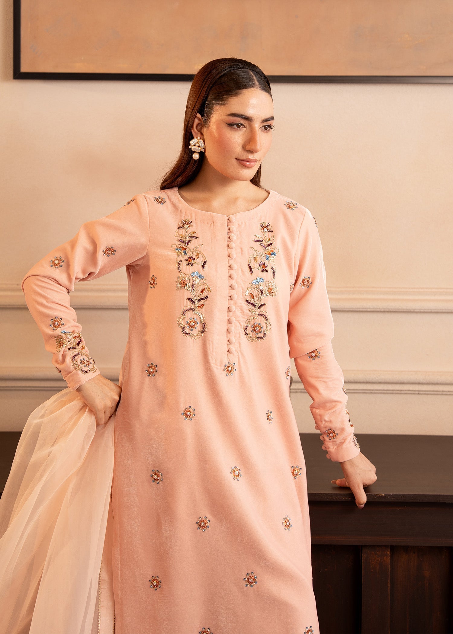 Fozia Khalid | The Velvet Rise 25 | BLOOM - Official Fozia Khalid stockist in UK - Sakeena London