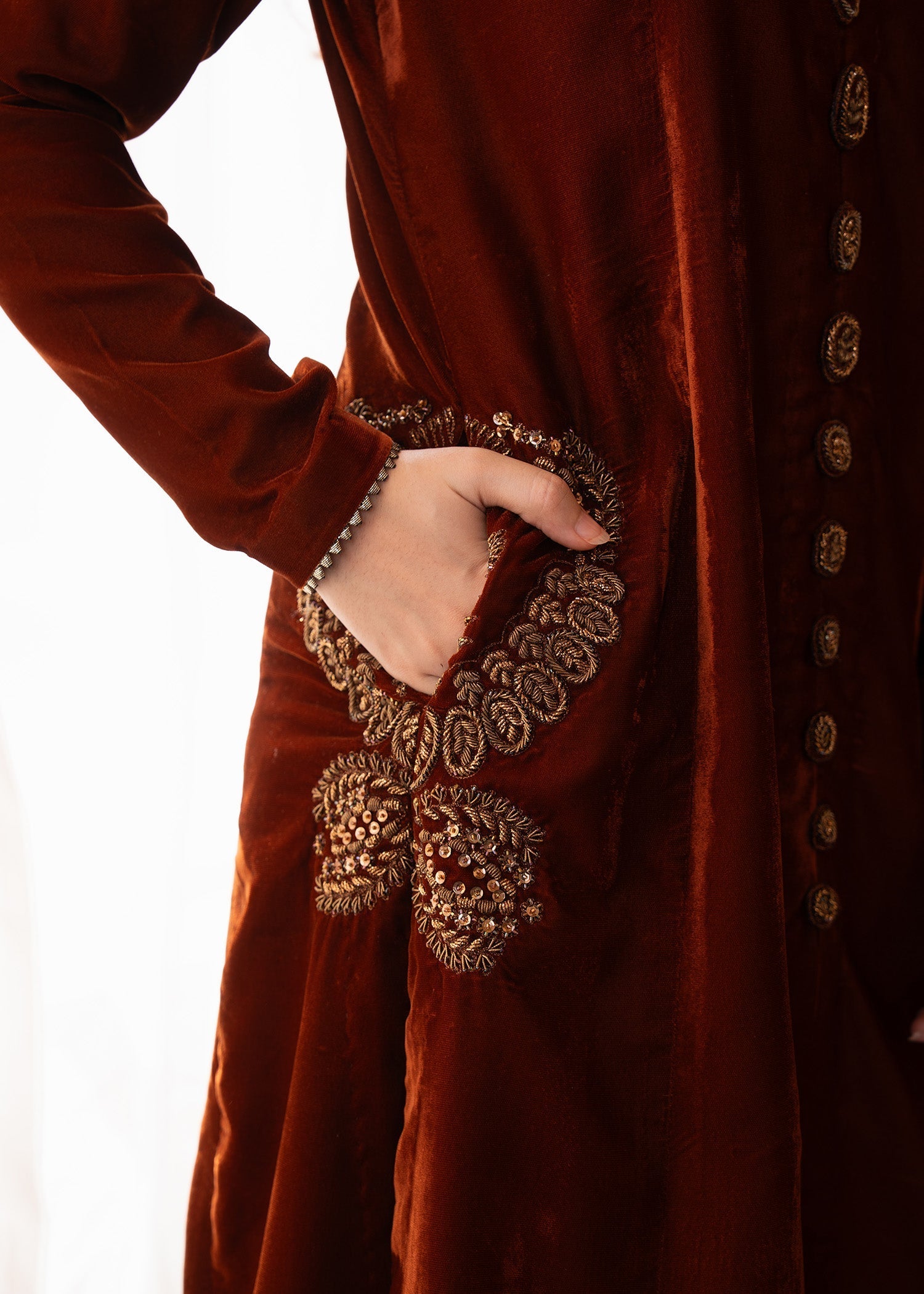 Fozia Khalid | The Velvet Rise 25 | MOCHA LUXE - Official Fozia Khalid stockist in UK - Sakeena London