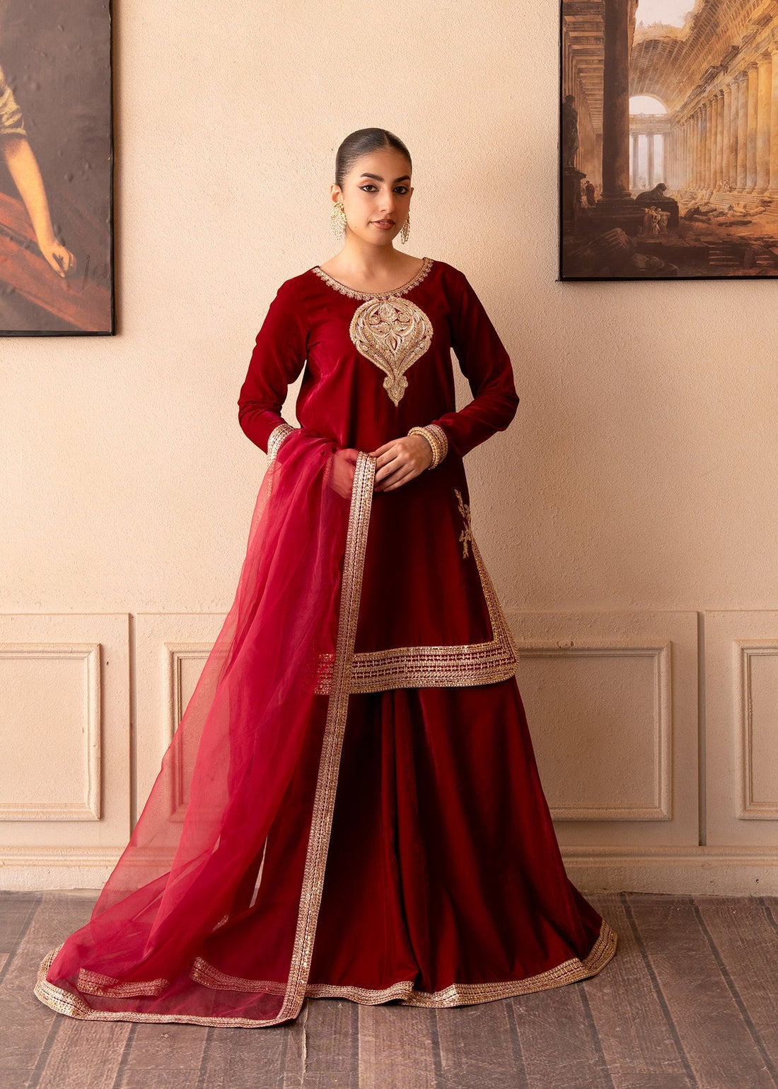 Fozia Khalid | The Velvet Rise 25 | ROSE EMBER - Official Fozia Khalid stockist in UK - Sakeena London