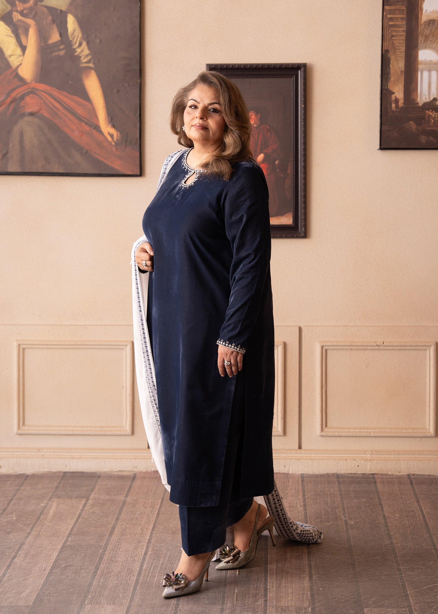 Fozia Khalid | The Velvet Rise 25 | STEAL MIST - Official Fozia Khalid stockist in UK - Sakeena London