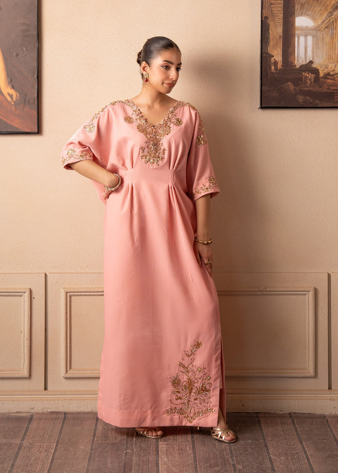 Fozia Khalid | The Velvet Rise 25 | BLUSH AURA - Official Fozia Khalid stockist in UK - Sakeena London