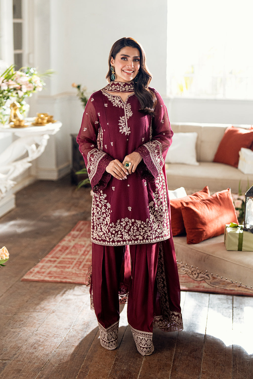 Azure | Luxe Formals | Berry Dusk - Official Azure stockist in UK - Sakeena London