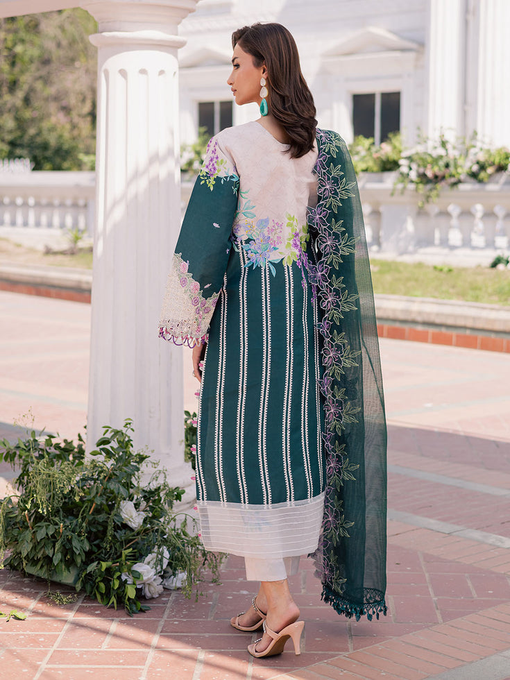 Parishay | IVY Bloom V2 Lawn | BLOOM-01 - Official Parishay stockist in UK - Sakeena London