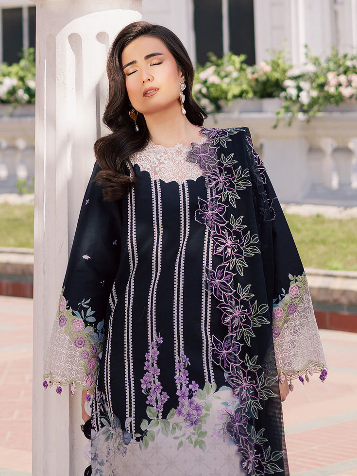 Parishay | IVY Bloom V2 Lawn | BLOOM-02 - Official Parishay stockist in UK - Sakeena London