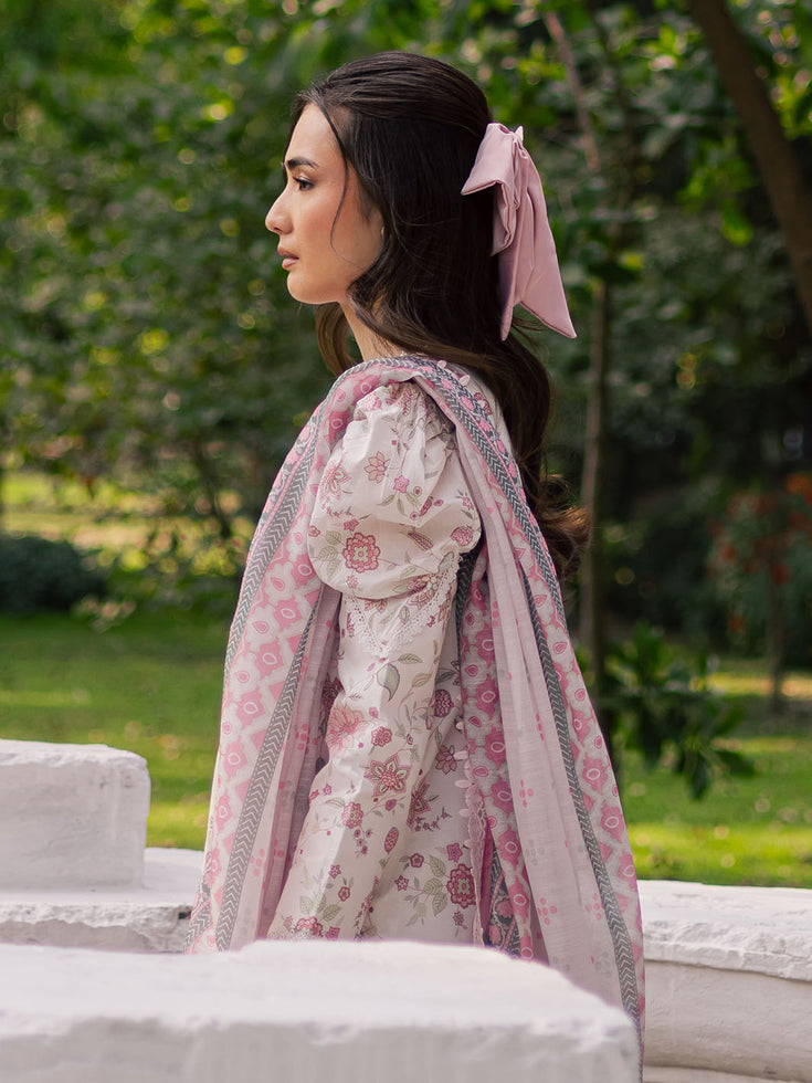 Parishay | IVY Bloom V2 Lawn | BLOOM-03 - Official Parishay stockist in UK - Sakeena London