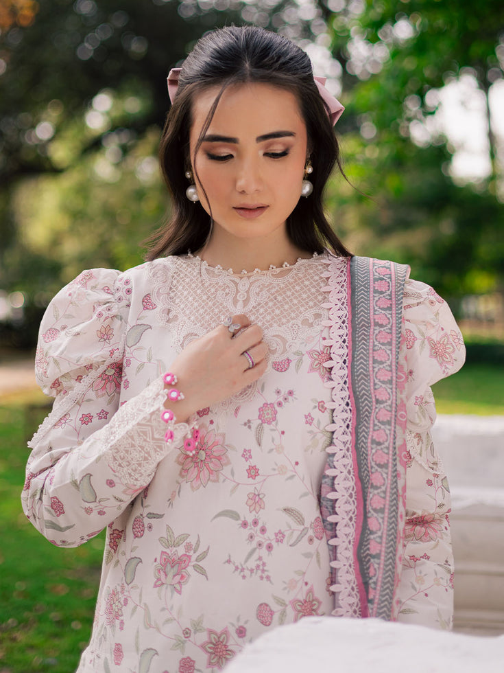 Parishay | IVY Bloom V2 Lawn | BLOOM-03 - Official Parishay stockist in UK - Sakeena London