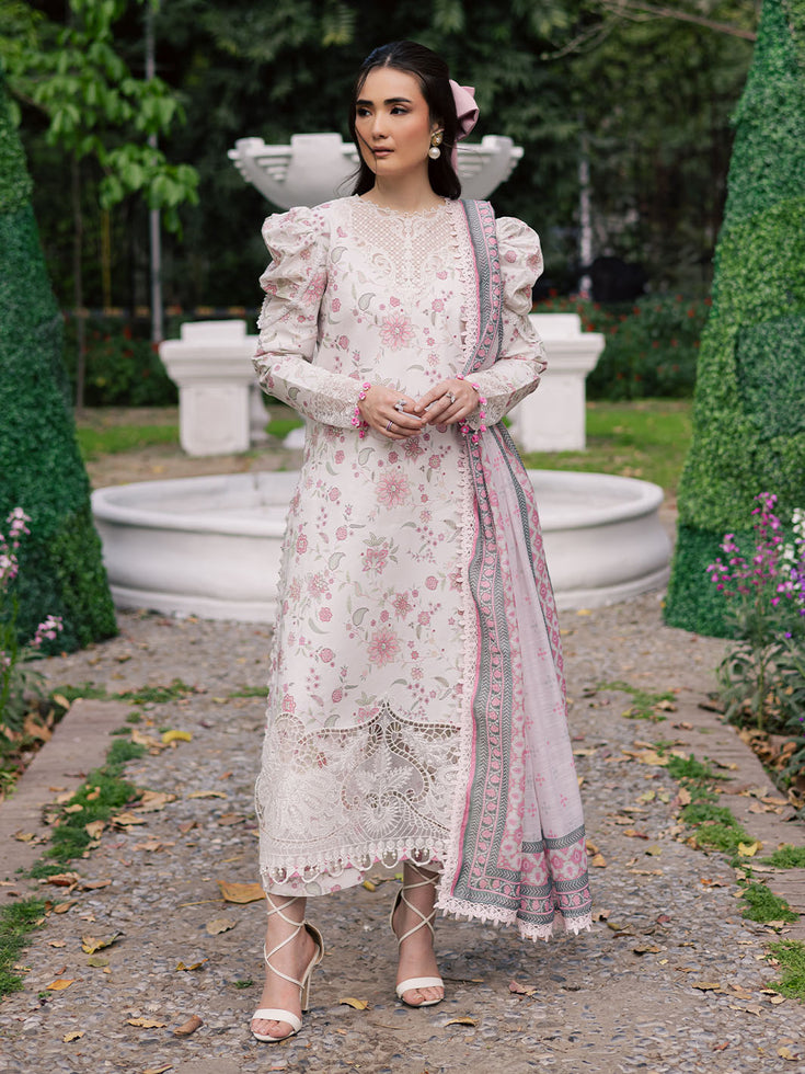 Parishay | IVY Bloom V2 Lawn | BLOOM-03 - Official Parishay stockist in UK - Sakeena London