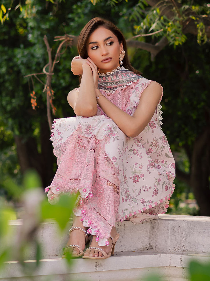 Parishay | IVY Bloom V2 Lawn | BLOOM-04 - Official Parishay stockist in UK - Sakeena London