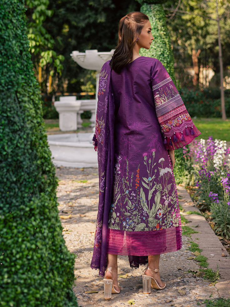 Parishay | IVY Bloom V2 Lawn | BLOOM-07 - Official Parishay stockist in UK - Sakeena London