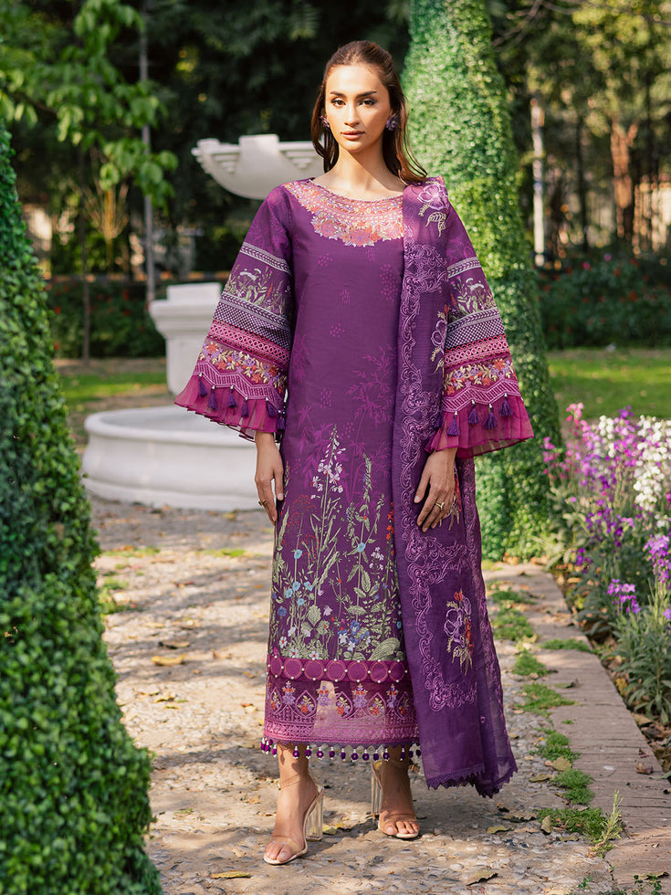 Parishay | IVY Bloom V2 Lawn | BLOOM-07 - Official Parishay stockist in UK - Sakeena London