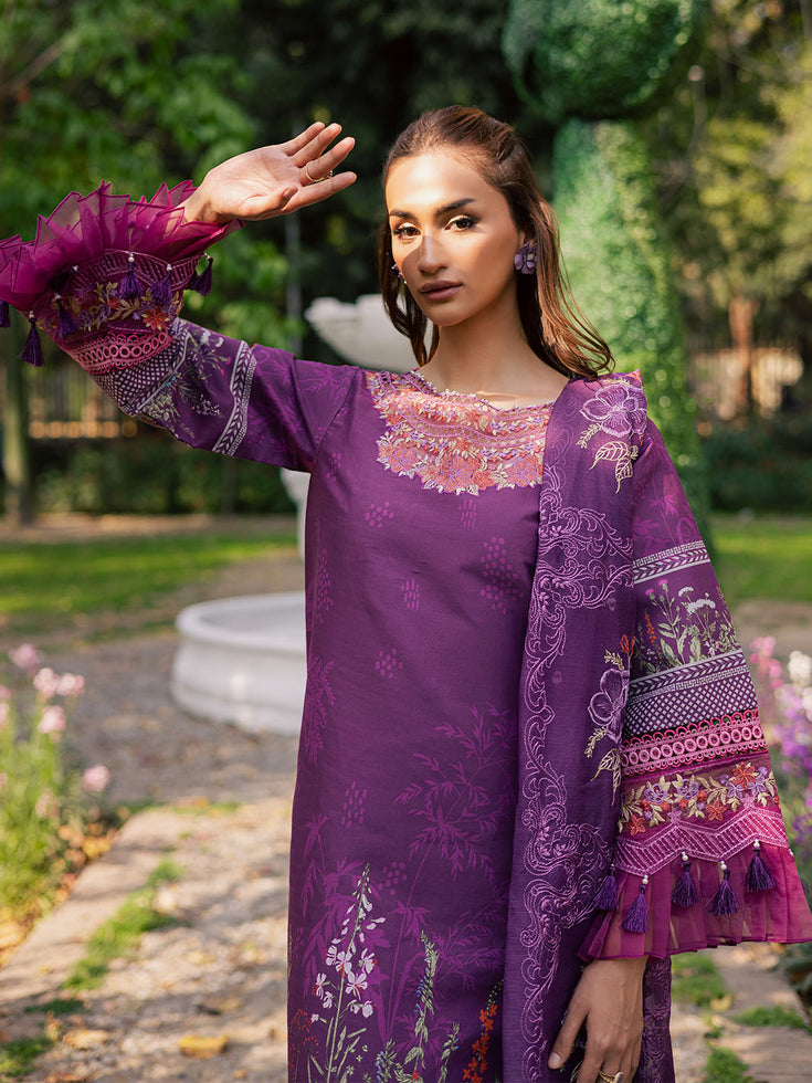 Parishay | IVY Bloom V2 Lawn | BLOOM-07 - Official Parishay stockist in UK - Sakeena London