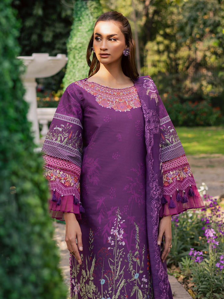 Parishay | IVY Bloom V2 Lawn | BLOOM-07 - Official Parishay stockist in UK - Sakeena London