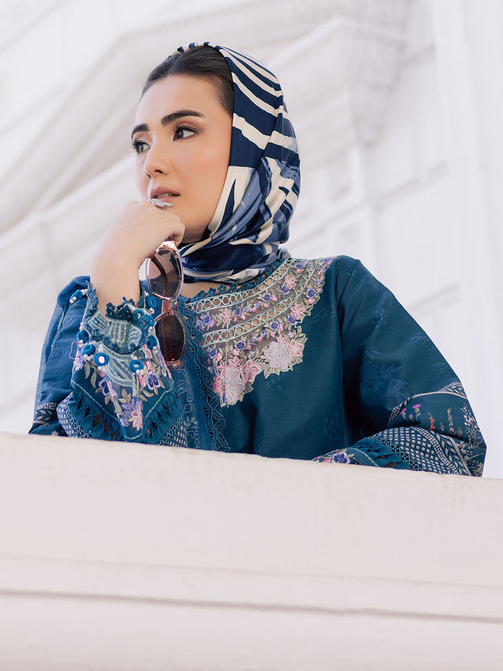 Parishay | IVY Bloom V2 Lawn | BLOOM-08 - Official Parishay stockist in UK - Sakeena London