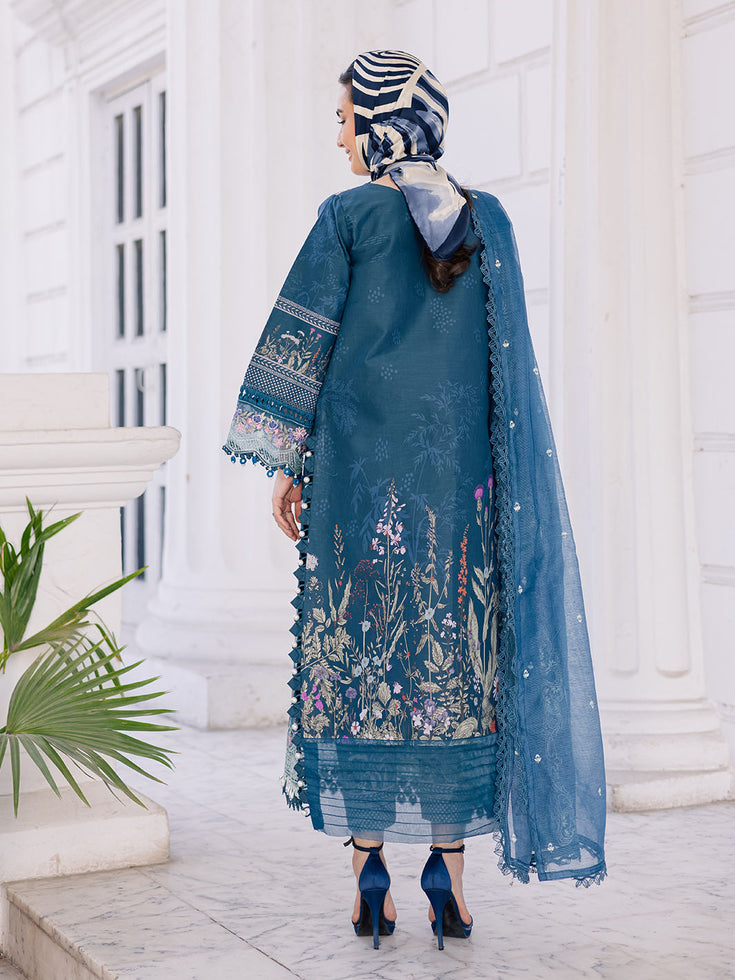 Parishay | IVY Bloom V2 Lawn | BLOOM-08 - Official Parishay stockist in UK - Sakeena London
