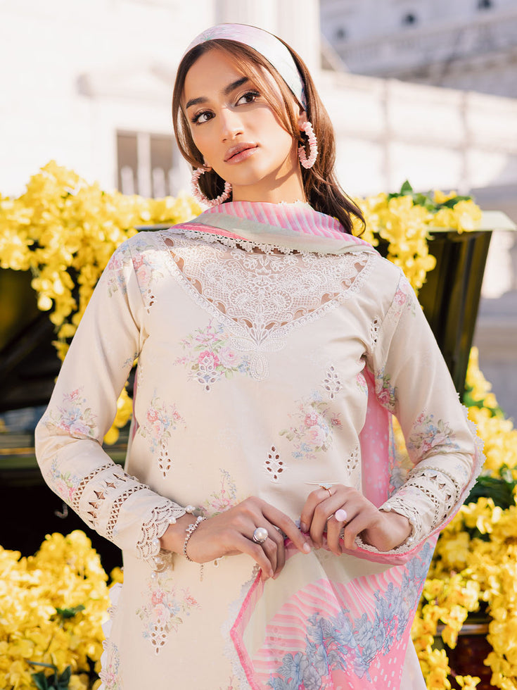 Parishay | IVY Bloom V2 Lawn | BLOOM-12 - Official Parishay stockist in UK - Sakeena London