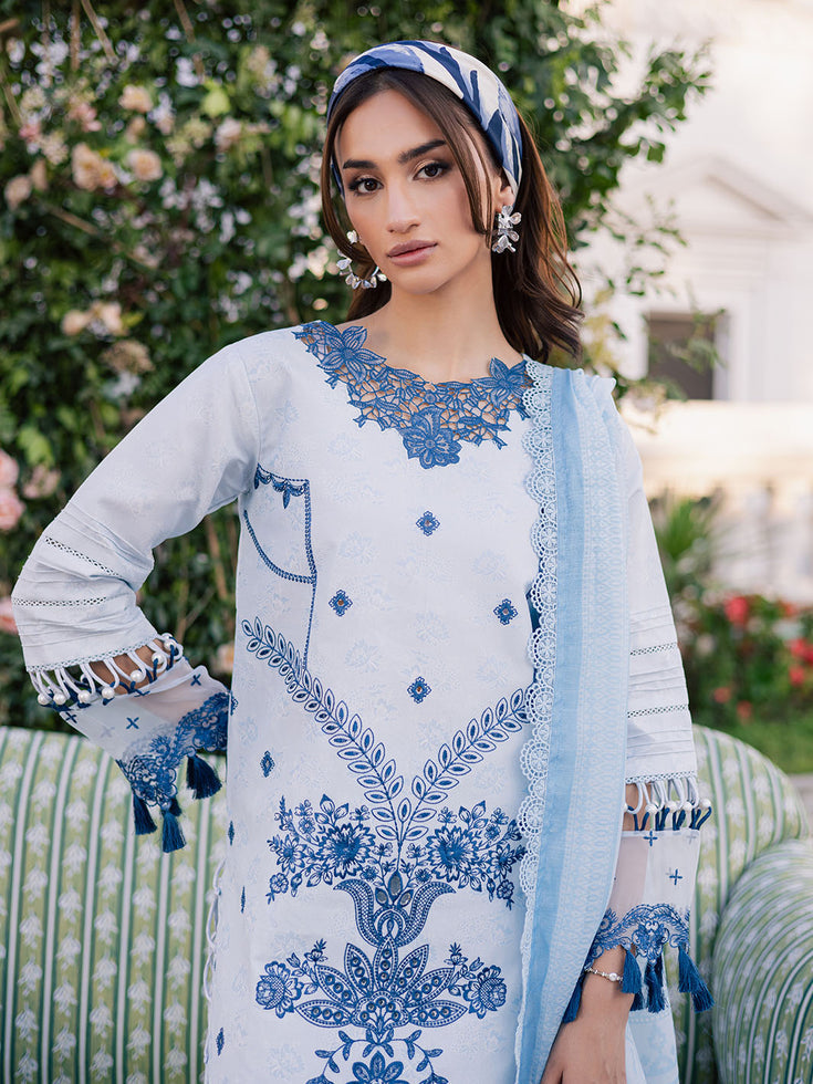 Parishay | IVY Bloom V2 Lawn | BLOOM-13 - Official Parishay stockist in UK - Sakeena London