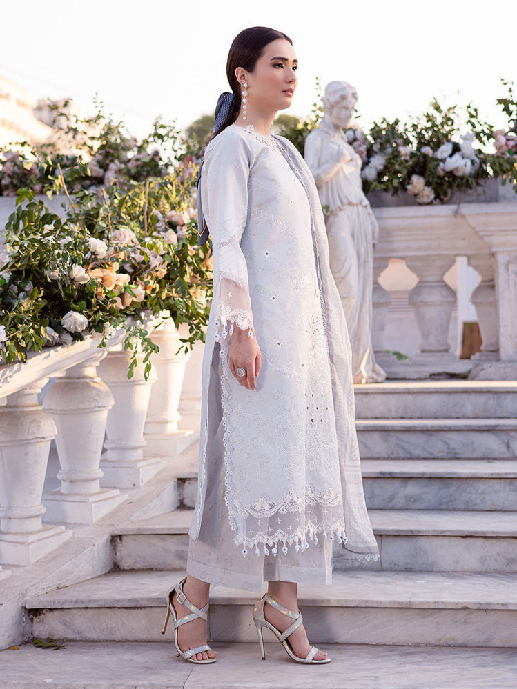 Parishay | IVY Bloom V2 Lawn | BLOOM-14 - Official Parishay stockist in UK - Sakeena London