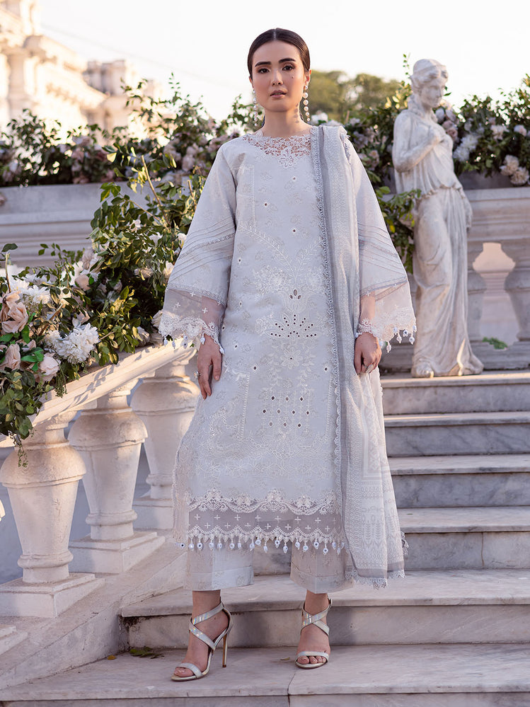 Parishay | IVY Bloom V2 Lawn | BLOOM-14 - Official Parishay stockist in UK - Sakeena London