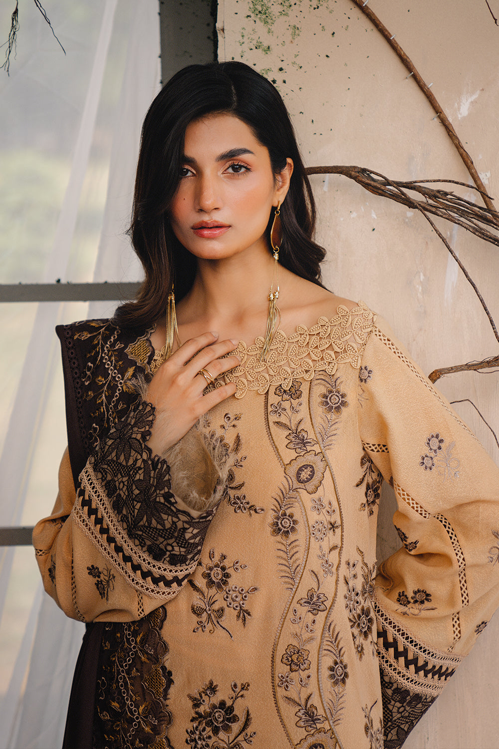 Saira Rizwan | Winter 2024 | NERIA-SRW24-07 - Official Saira Rizwan stockist in UK - Sakeena London