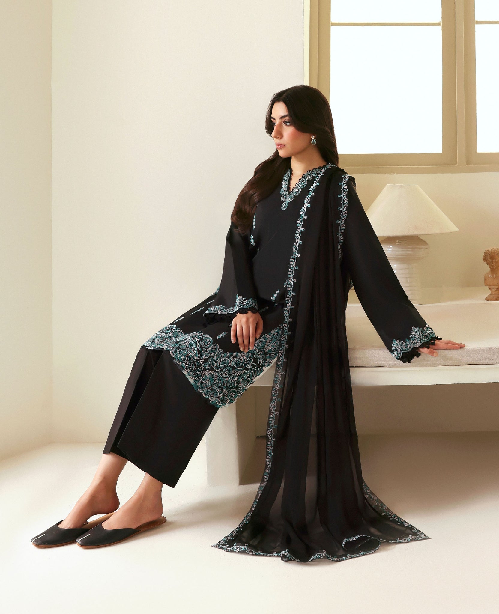 Republic Womenswear | Basics Pre Fall 25 | Noire - Official Republic Womenswear stockist in UK - Sakeena London