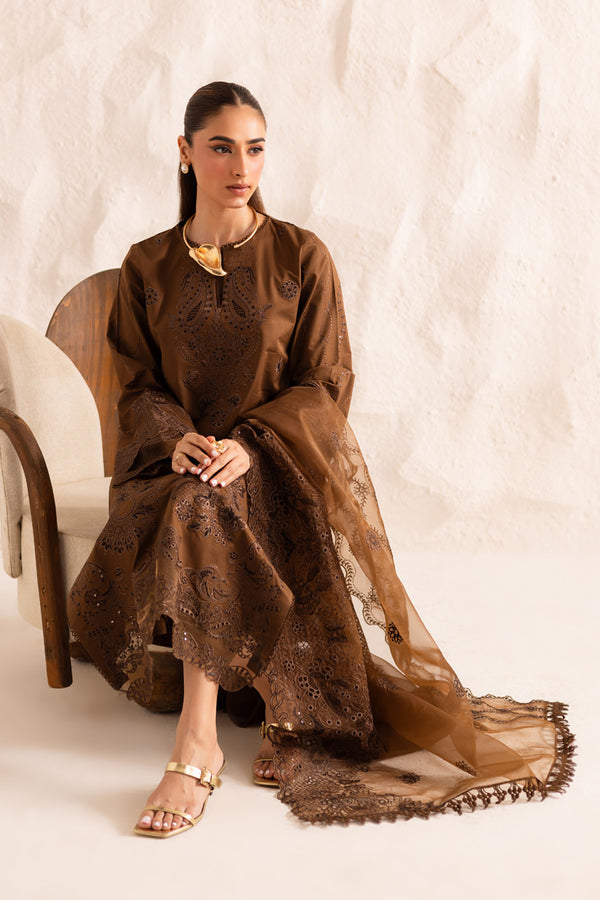 Marjjan | Guzel Lawn | SMC 206-A (Brown) - Official Marjjan stockist in UK - Sakeena London