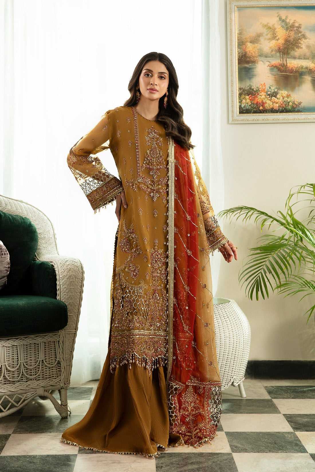 Raeesa Premium | Dehleez Formals | Dl 1034 - Official Raeesa Premium stockist in UK - Sakeena London