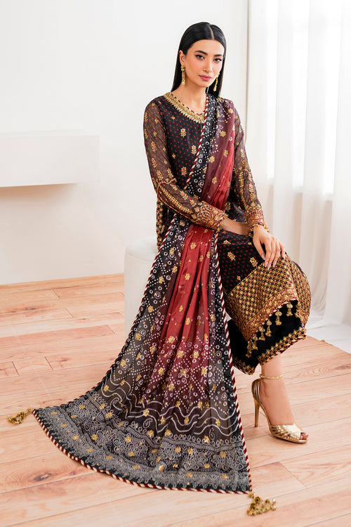 Baroque | Velvet Formals | CHIFFON UF-683 - Official Baroque stockist in UK - Sakeena London