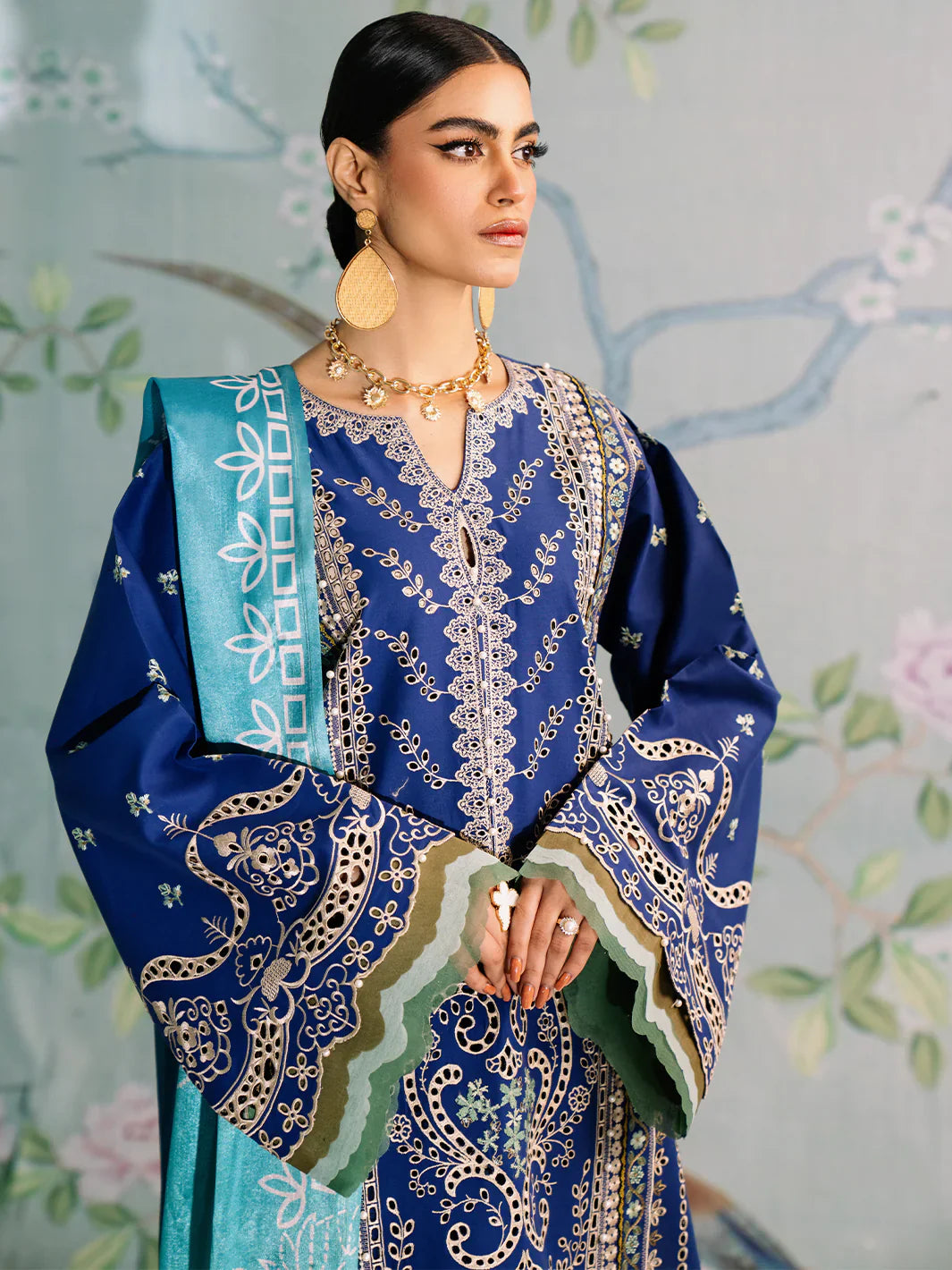 Bin Ilyas | La Hira Spring Summer 24 | 202-A - Official Bin Ilyas stockist in UK - Sakeena London