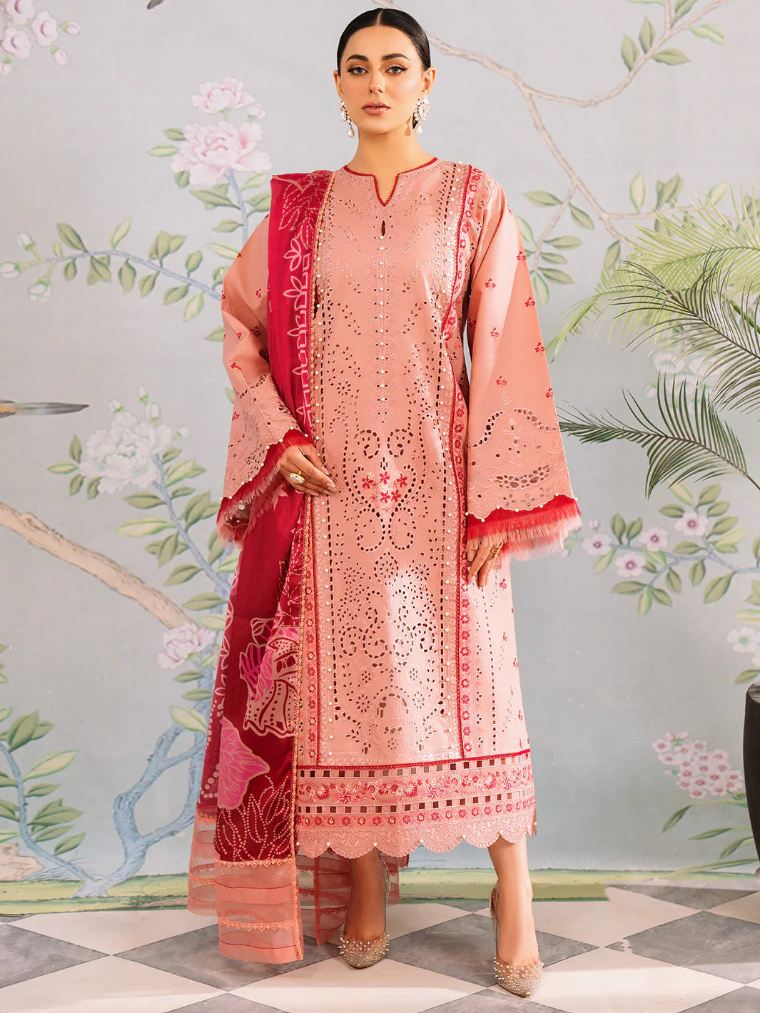 Bin Ilyas | La Hira Spring Summer 24 | 202-B - Official Bin Ilyas stockist in UK - Sakeena London