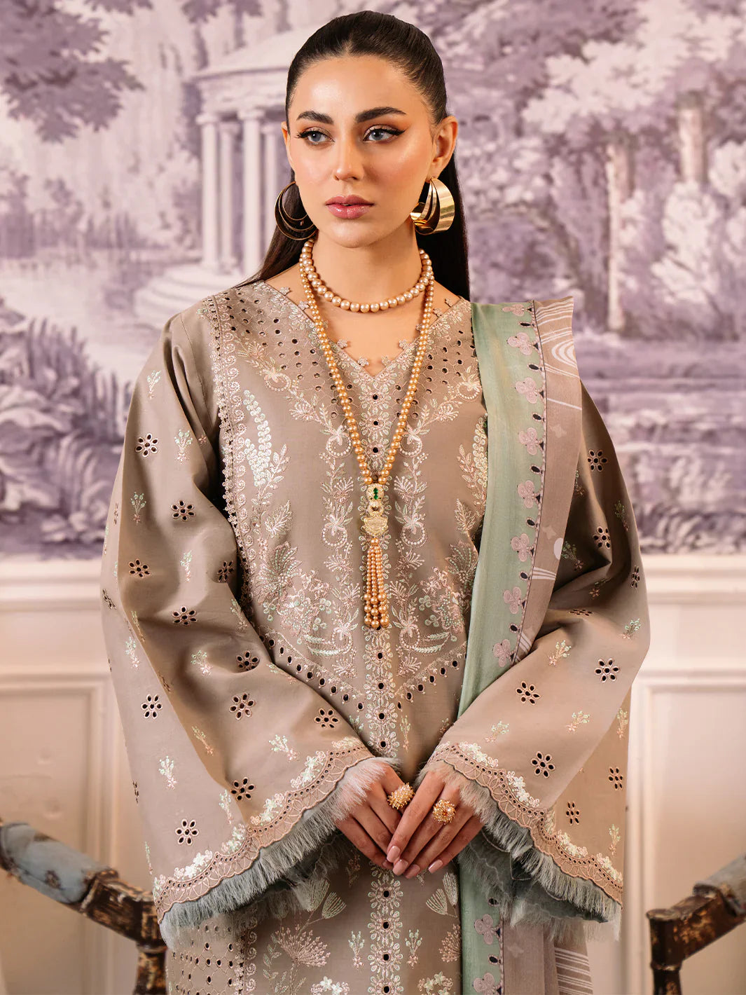 Bin Ilyas | La Hira Spring Summer 24 | 203-A - Official Bin Ilyas stockist in UK - Sakeena London