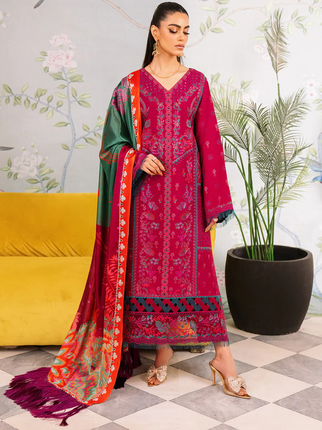 Bin Ilyas | La Hira Spring Summer 24 | 203-B - Official Bin Ilyas stockist in UK - Sakeena London