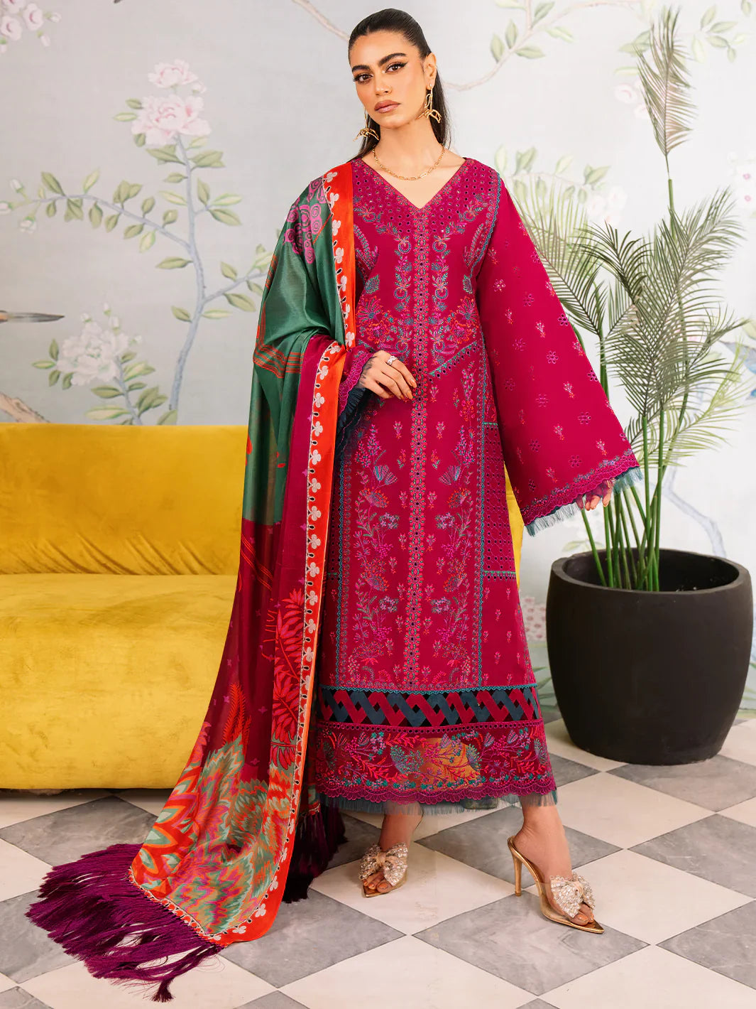 Bin Ilyas | La Hira Spring Summer 24 | 203-B - Official Bin Ilyas stockist in UK - Sakeena London