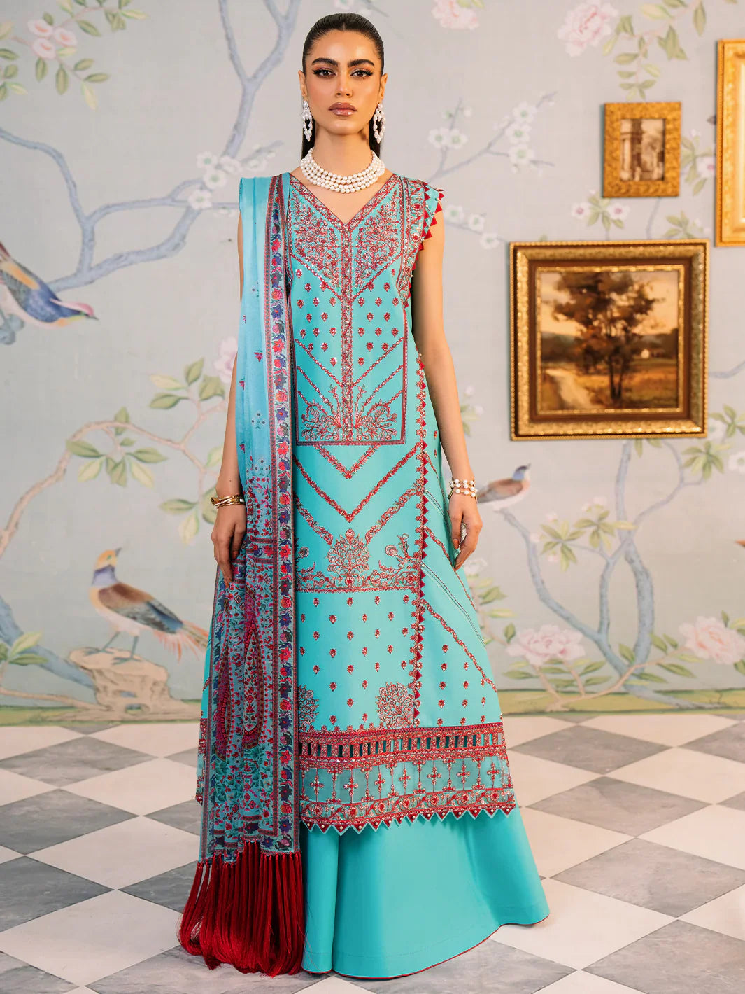 Bin Ilyas | La Hira Spring Summer 24 | 204-B - Official Bin Ilyas stockist in UK - Sakeena London