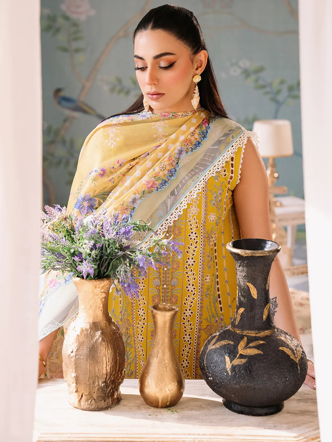 Bin Ilyas | La Hira Spring Summer 24 | 201 - A - Official Bin Ilyas stockist in UK - Sakeena London