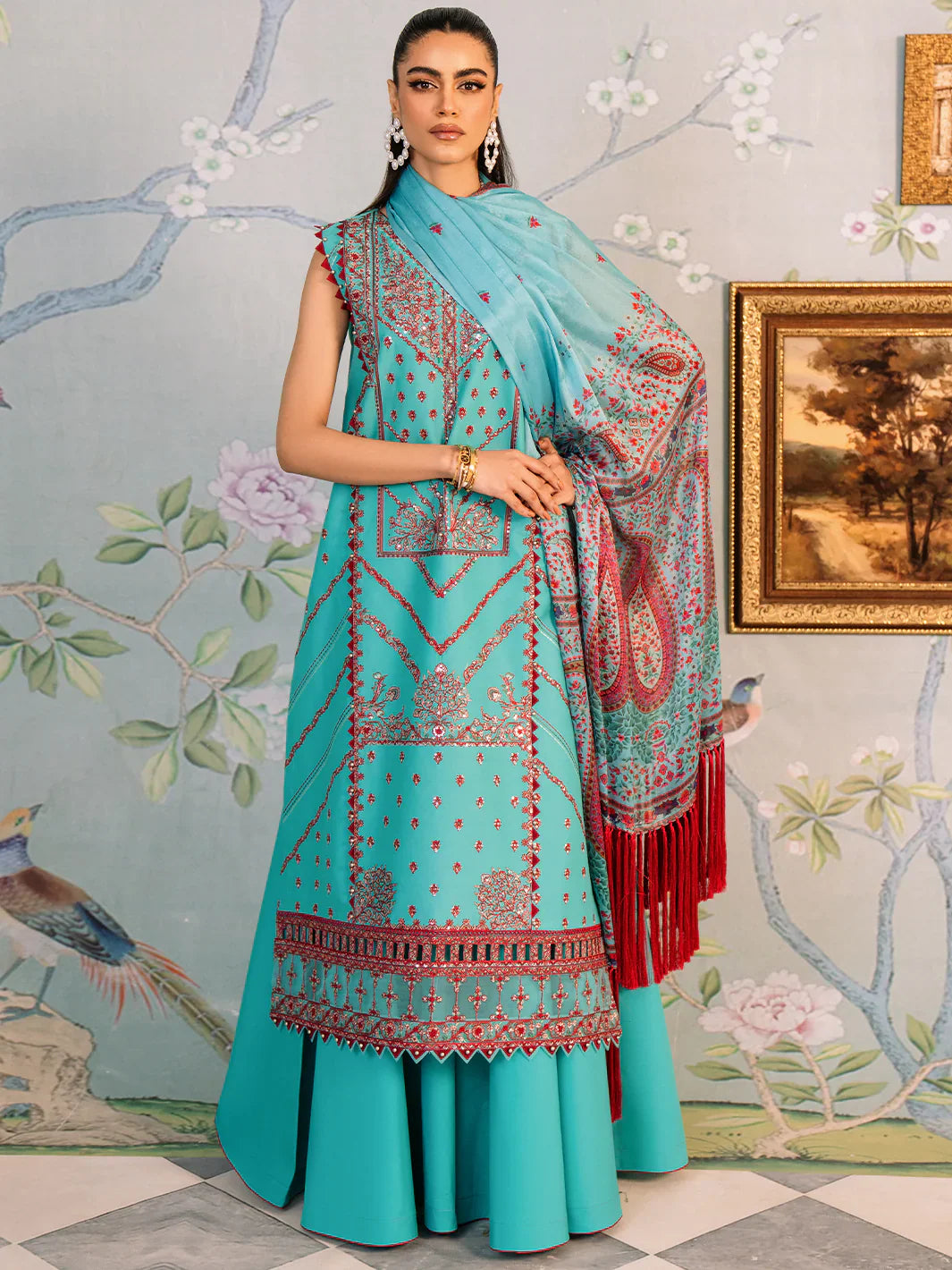 Bin Ilyas | La Hira Spring Summer 24 | 204-B - Official Bin Ilyas stockist in UK - Sakeena London