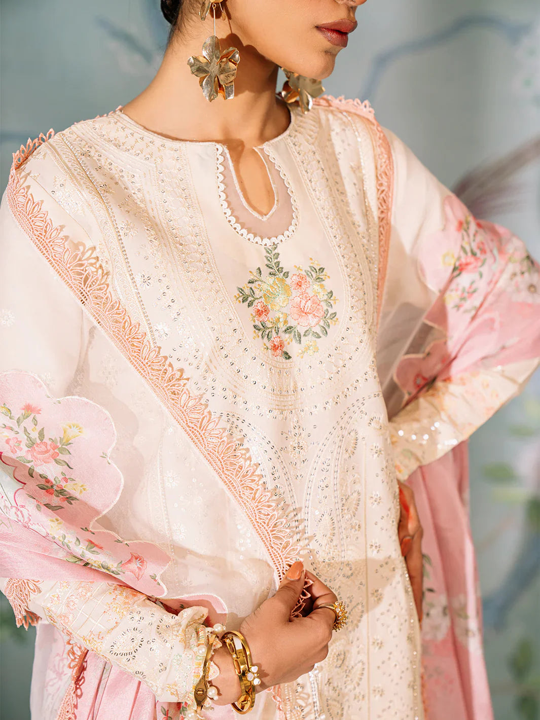 Bin Ilyas | La Hira Spring Summer 24 | 205A - Official Bin Ilyas stockist in UK - Sakeena London