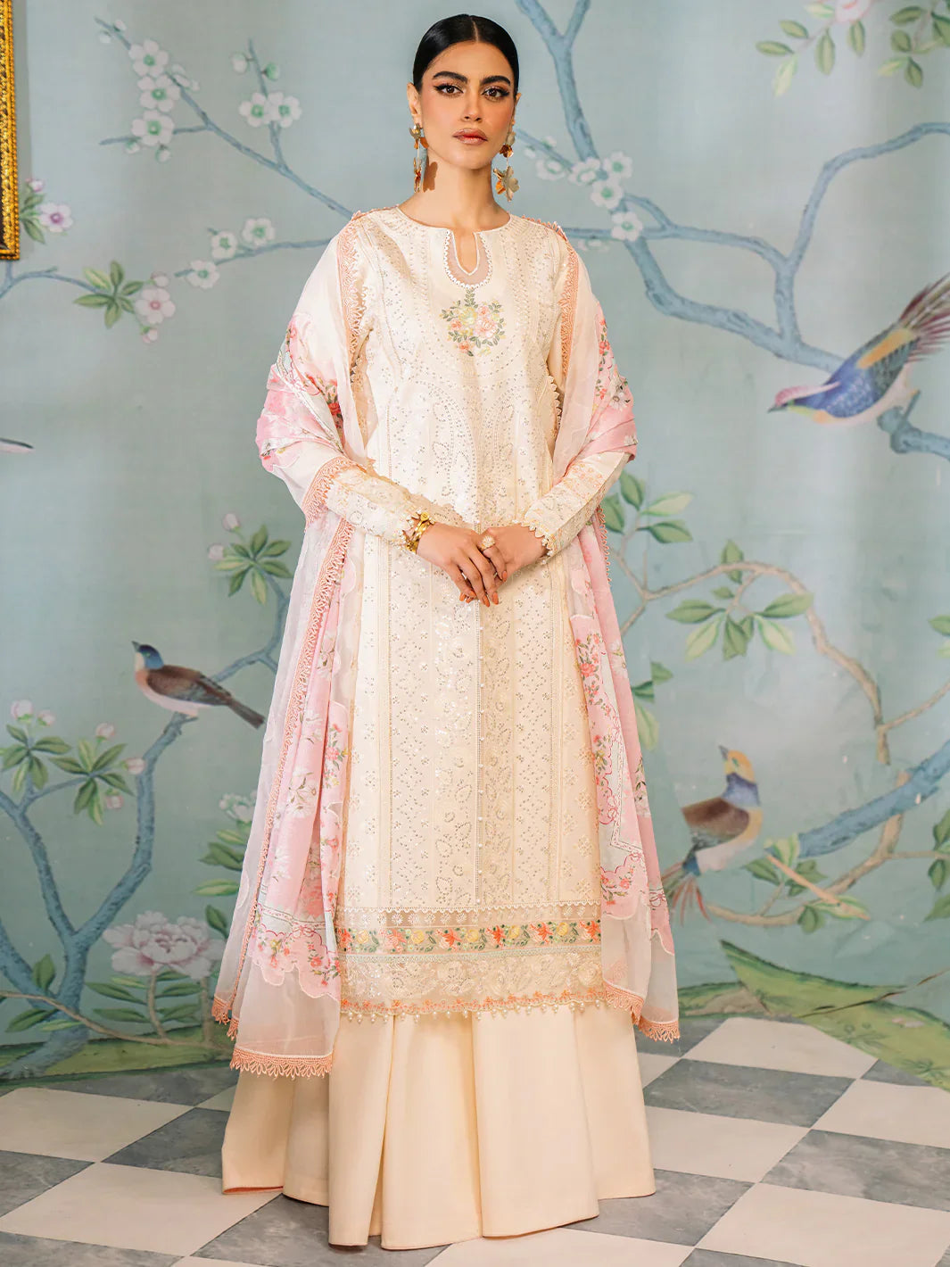 Bin Ilyas | La Hira Spring Summer 24 | 205A - Official Bin Ilyas stockist in UK - Sakeena London