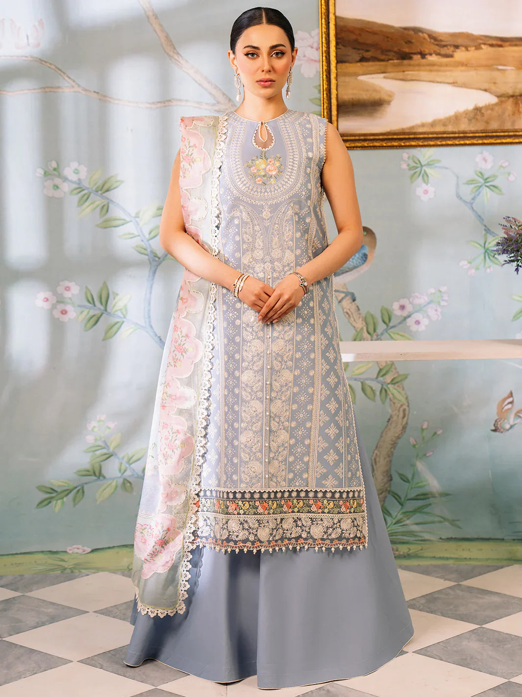 Bin Ilyas | La Hira Spring Summer 24 | 205-B - Official Bin Ilyas stockist in UK - Sakeena London
