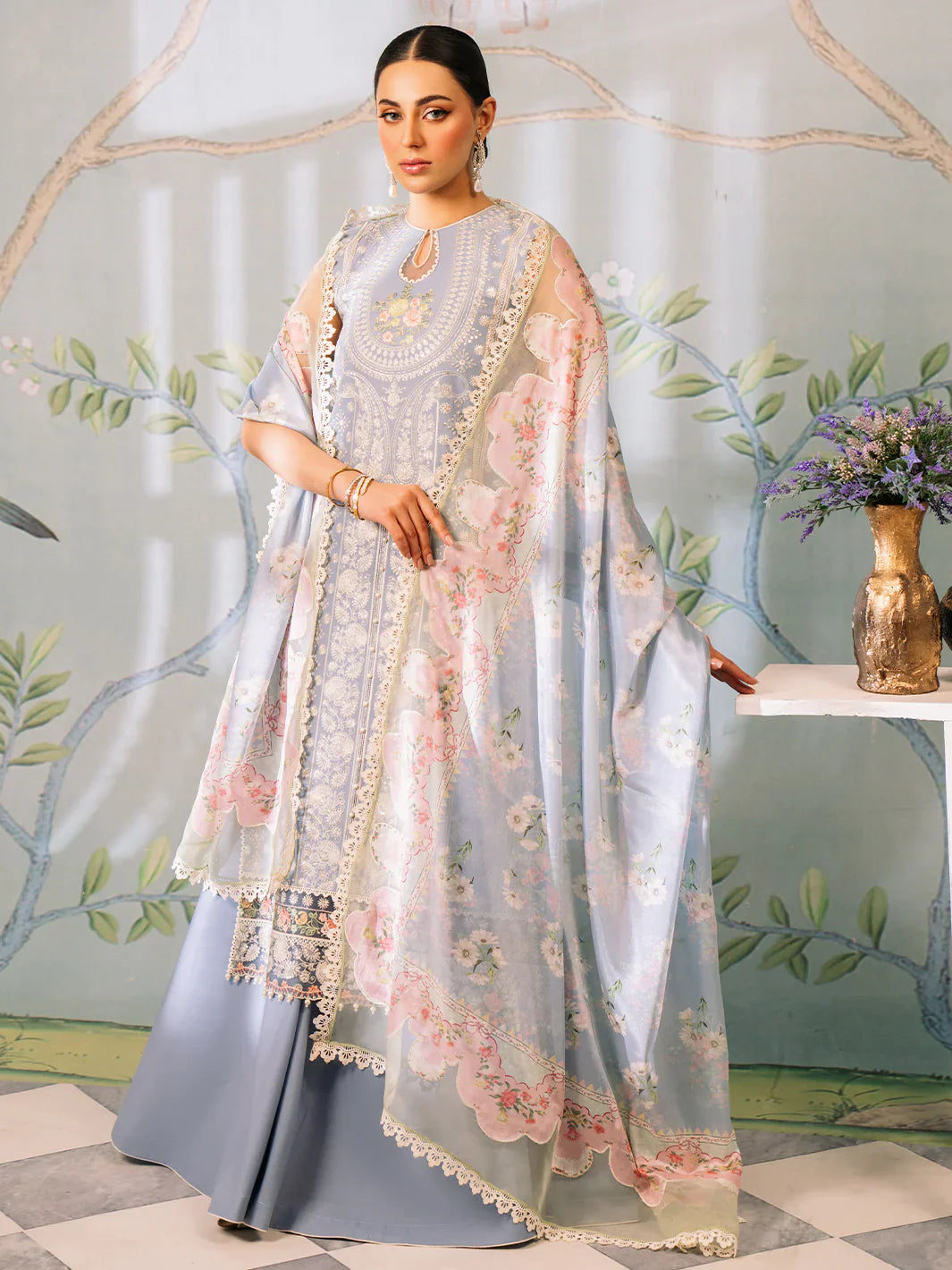 Bin Ilyas | La Hira Spring Summer 24 | 205-B - Official Bin Ilyas stockist in UK - Sakeena London