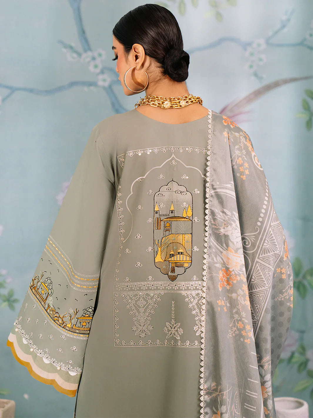 Bin Ilyas | La Hira Spring Summer 24 | 206-A - Official Bin Ilyas stockist in UK - Sakeena London