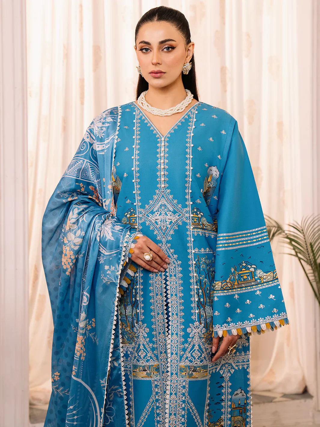 Bin Ilyas | La Hira Spring Summer 24 | 206-B - Official Bin Ilyas stockist in UK - Sakeena London